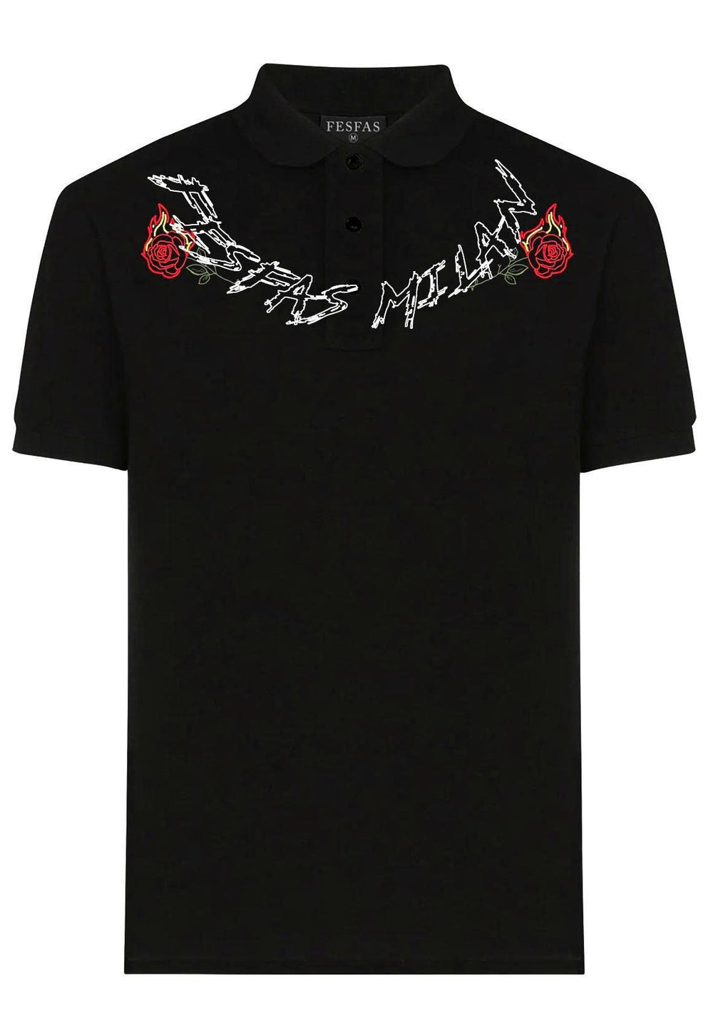 FesFas graphic-print Polo Shirt