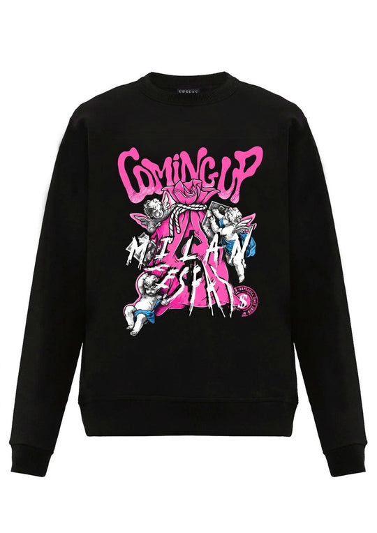 FesFas graphic-print Sweatshirt | Black | Men