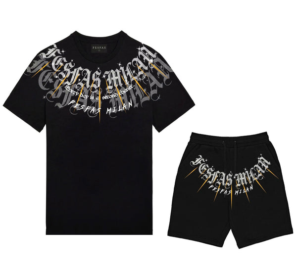 FesFas graphic-print T-shirt Set