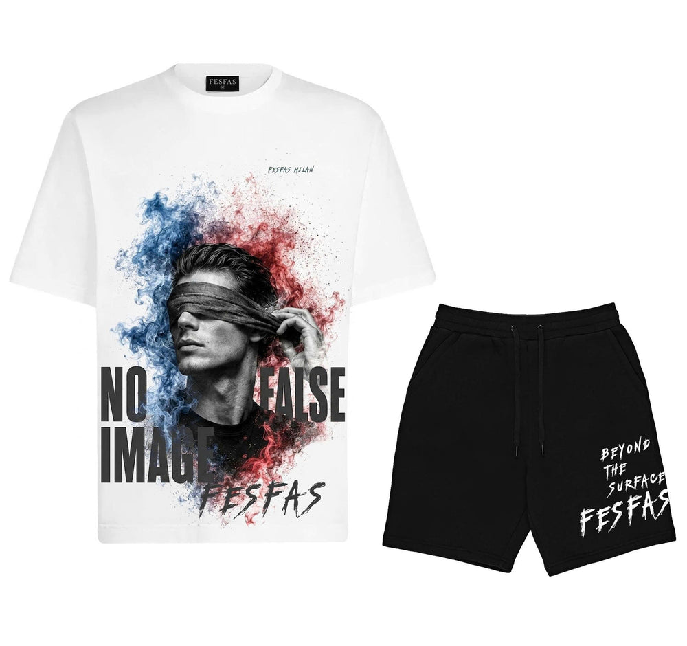 FesFas no false-print T-shirt Set