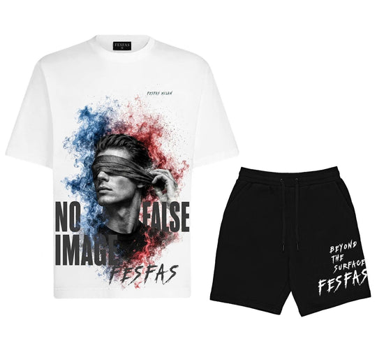 FesFas no false-print T-shirt Set