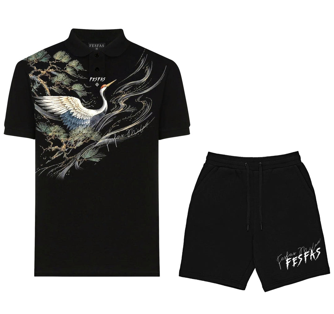 FesFas fairy land-print Polo Shirt