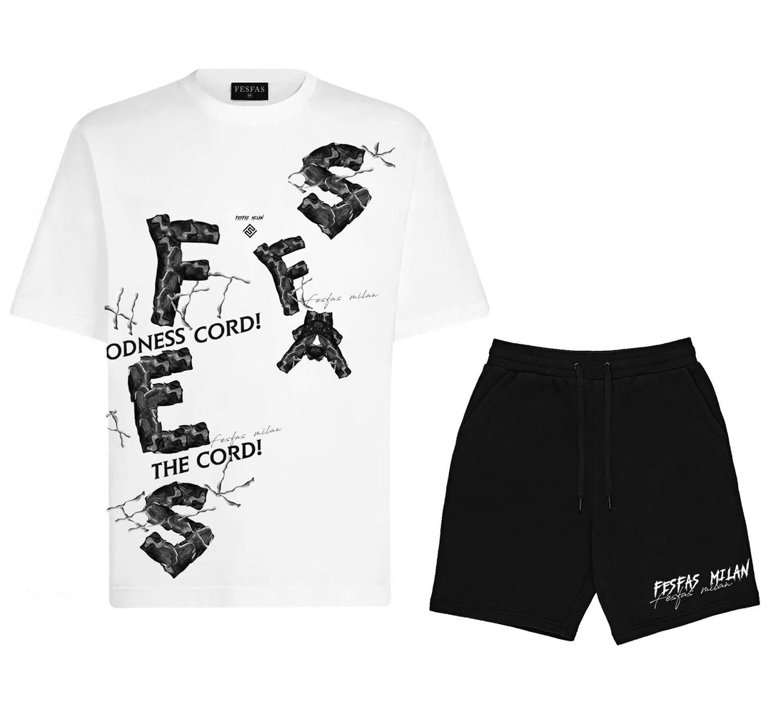 FesFas graphic-print T-shirt Set