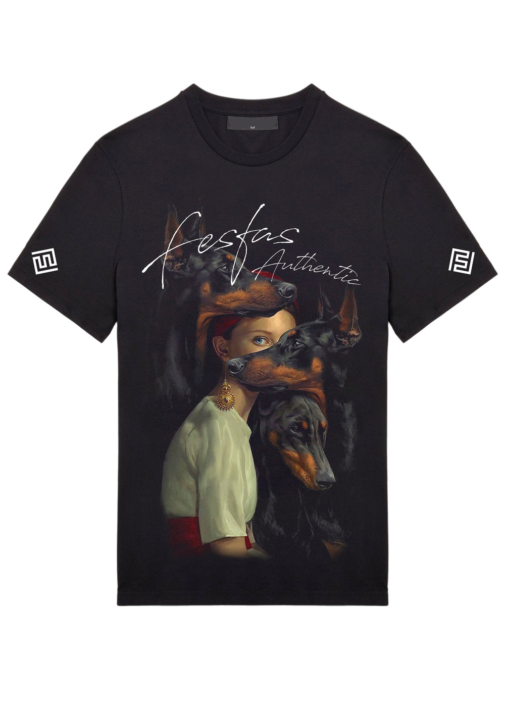FesFas friendship-print T-shirt