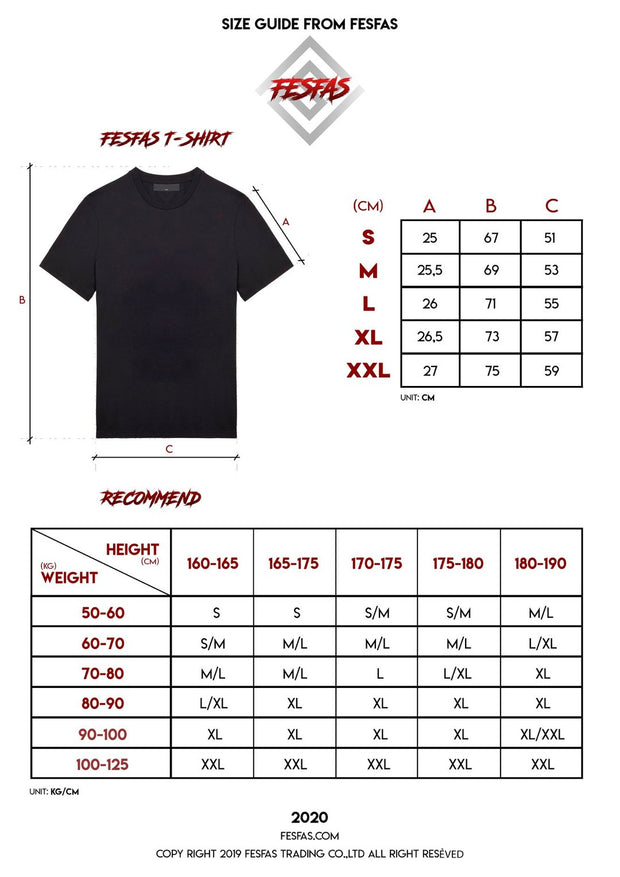 T-shirt FesFas - " Project 20 " limites 500pcs