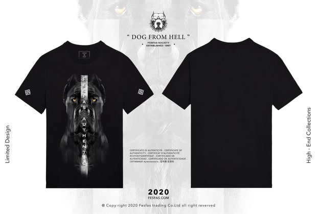 T-shirt FesFas - " DOG FROM HELL "