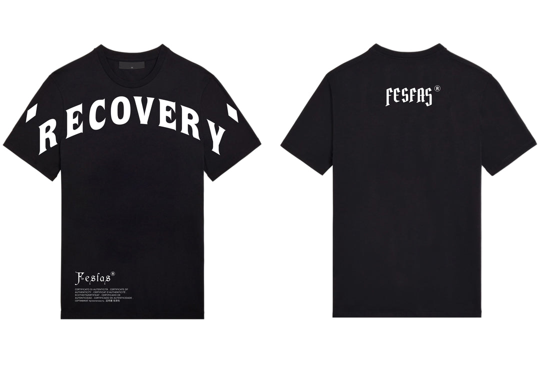 FesFas graphic-print T-shirt | Black | Men