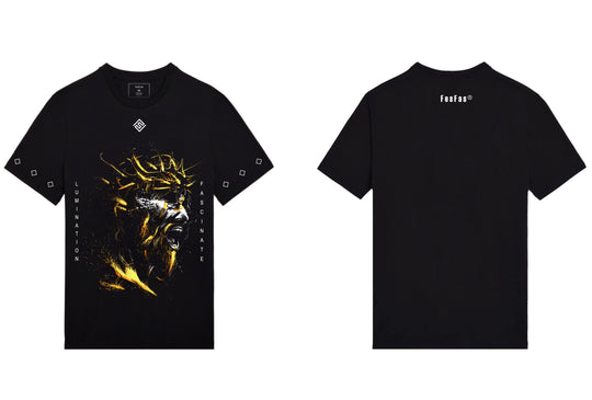 FesFas lumination-print T-shirt | Black | Men