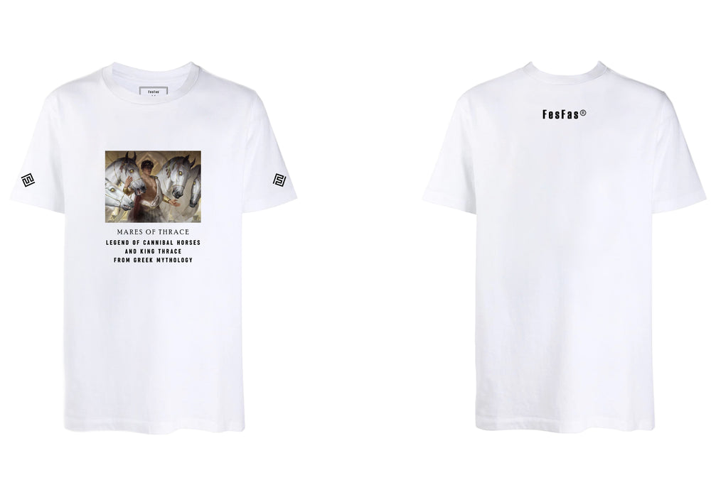 FesFas mares-print T-shirt | White | Men