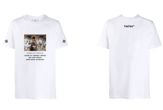 FesFas mares-print T-shirt | White | Men