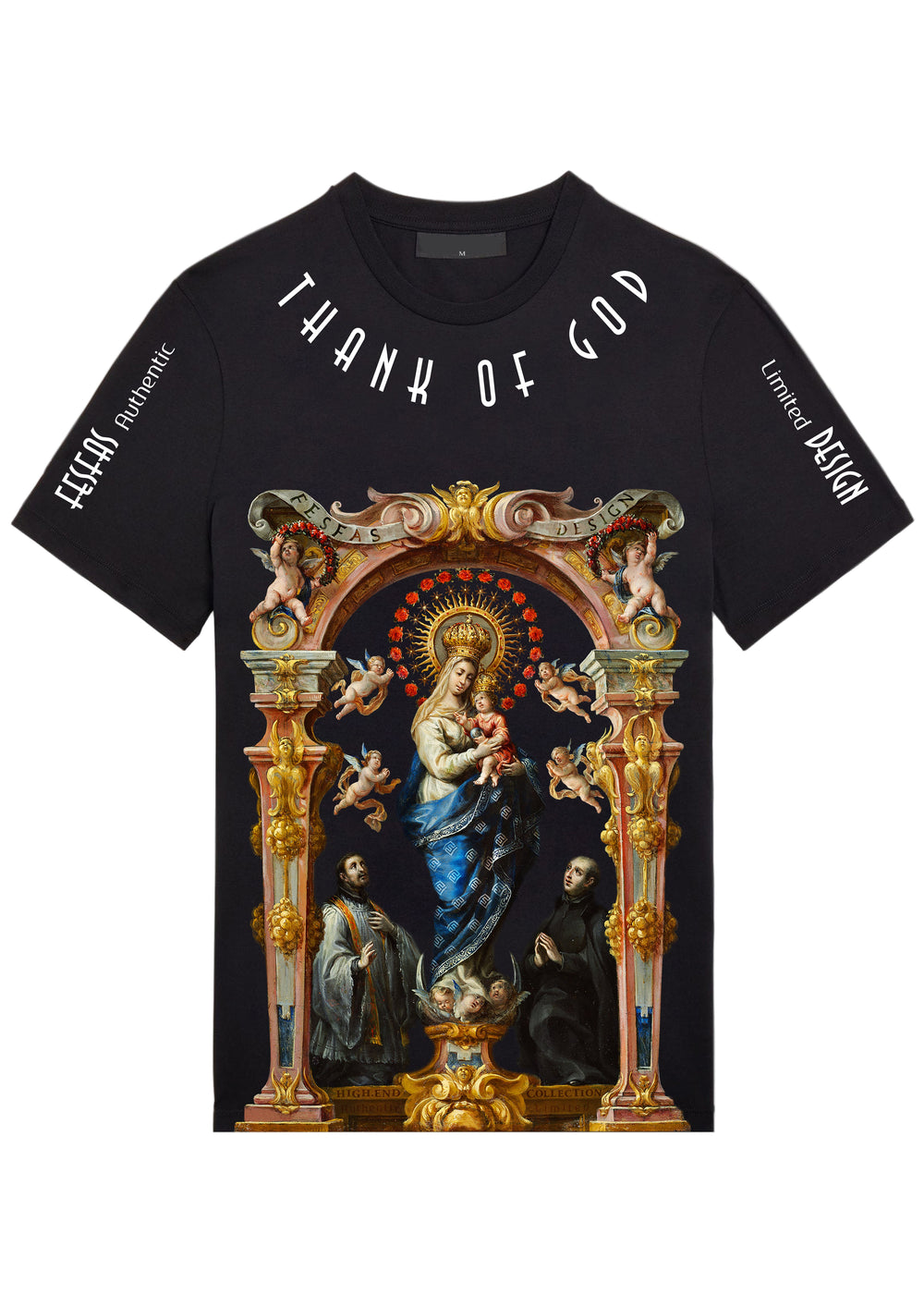 FesFas Maria-print T-shirt