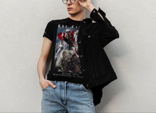FesFas cavalry-print T-shirt | Black | Men