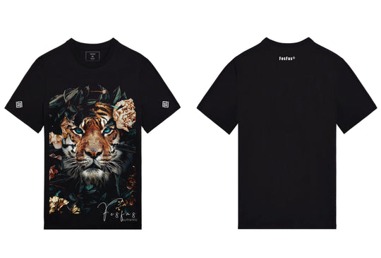 FesFas tiger-print T-shirt | Black | Men