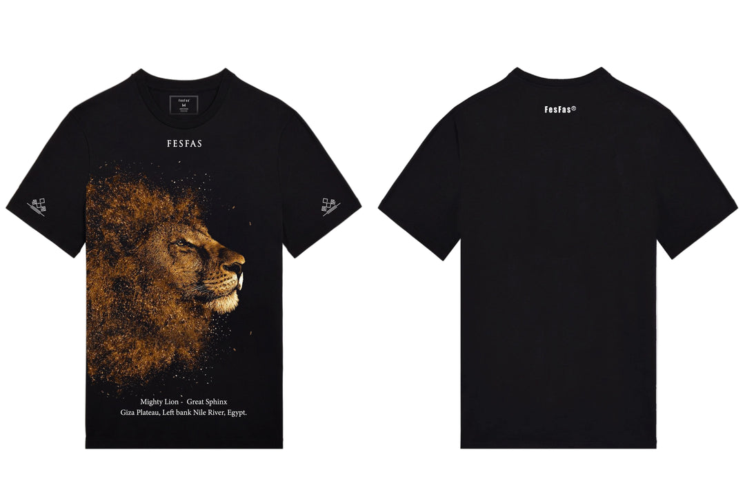 FesFas lion-print T-shirt | Black | Men