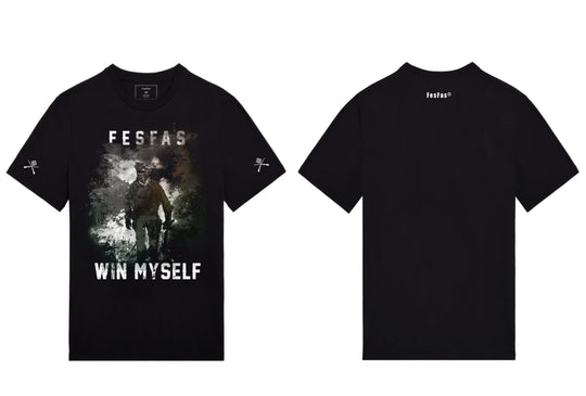 FesFas special forces-print T-shirt | Black | Men
