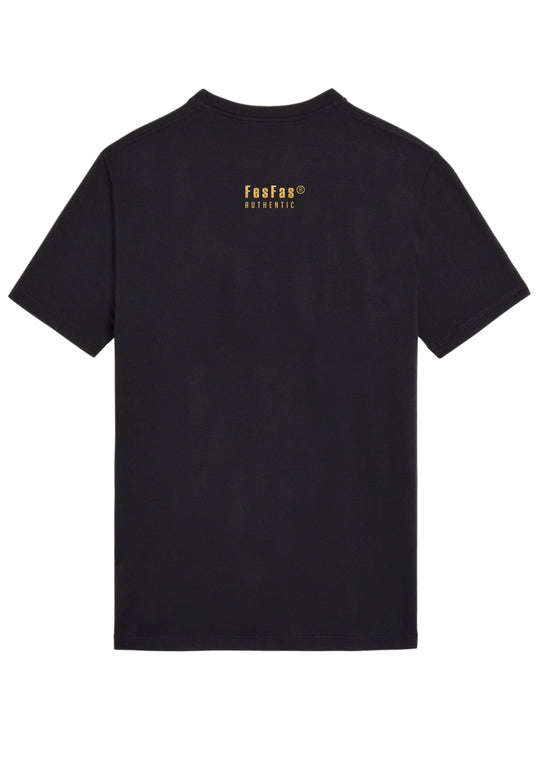 FesFas sculpture-print T-shirt | Black | Men