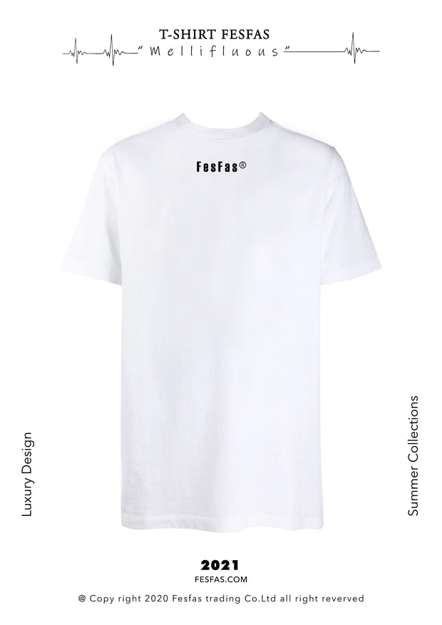 T-shirt FesFas - MELLIFLUOUS (WHITE)