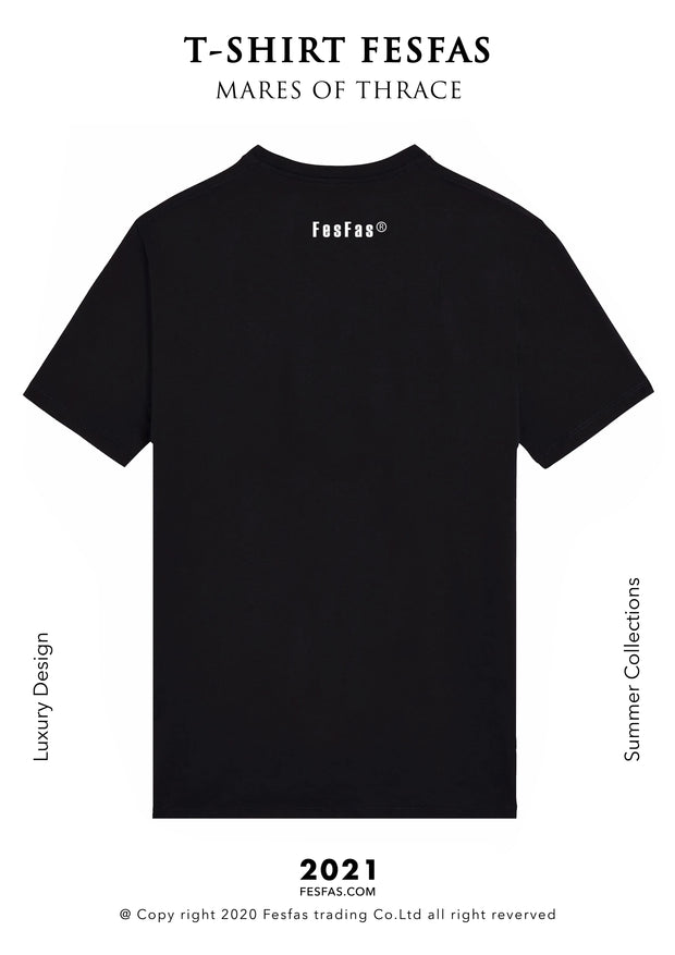 T-shirt FesFas - MARES OF THRACE (BLACK)