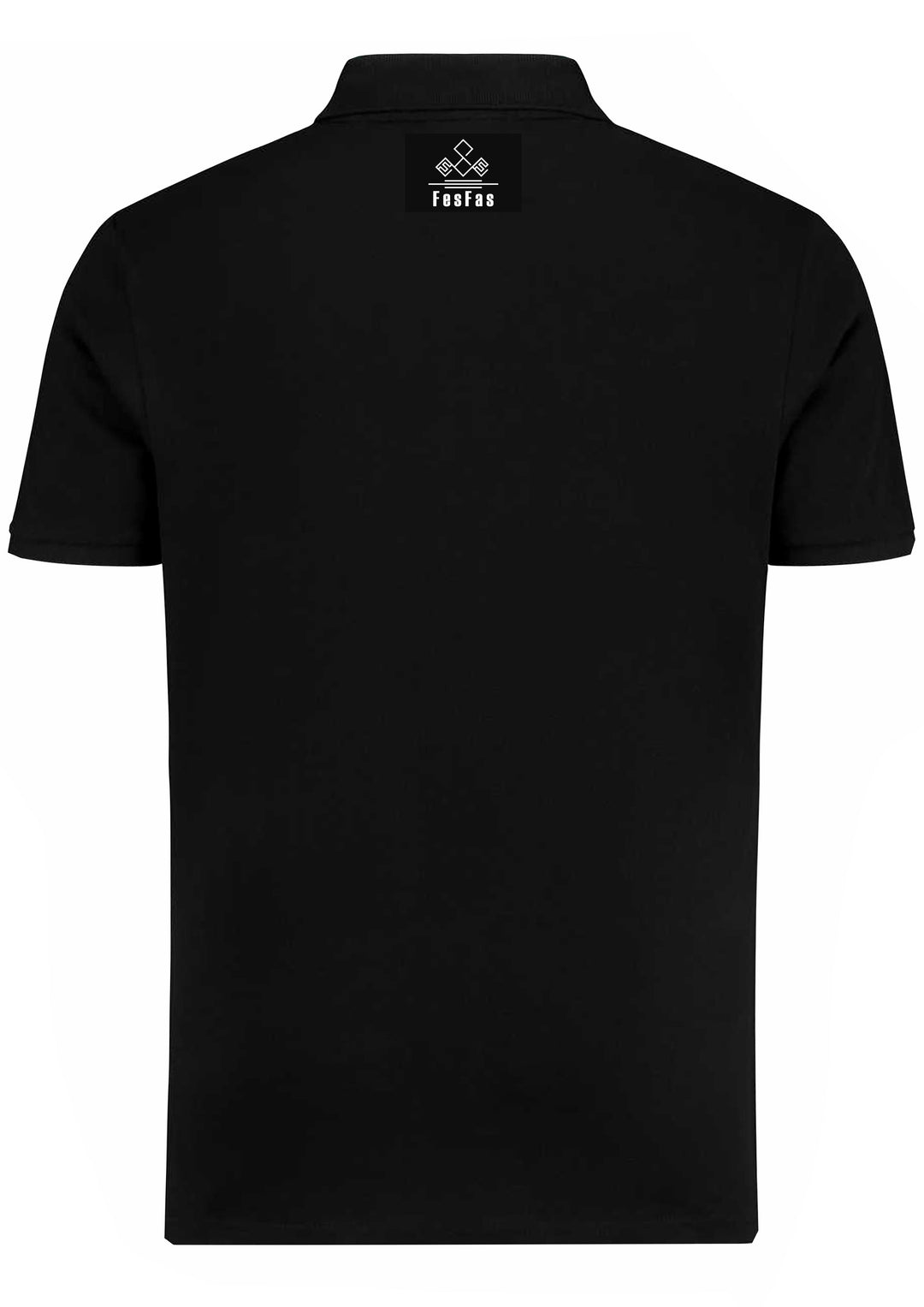FesFas Main Vein-print Polo Shirt | Men | Black