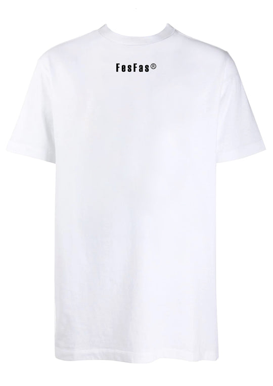 FesFas athens-print T-shirt | White | Men