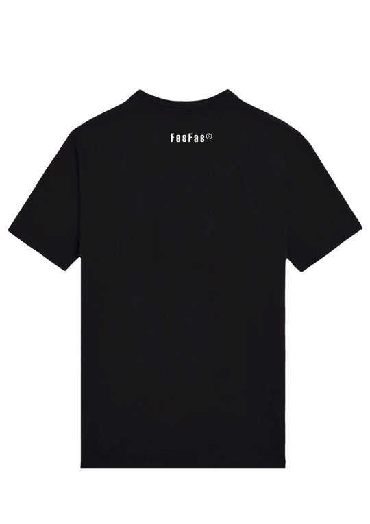 FesFas graphic-print T-shirt | Black | Men