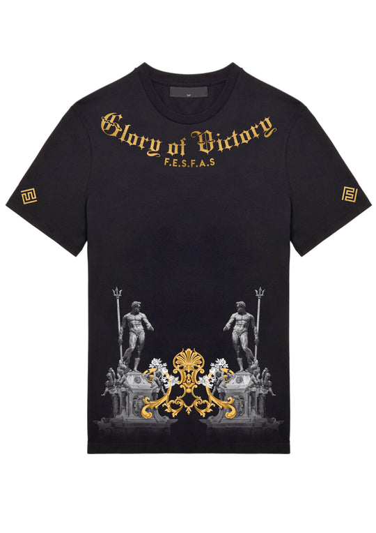 FesFas sculpture-print T-shirt | Black | Men