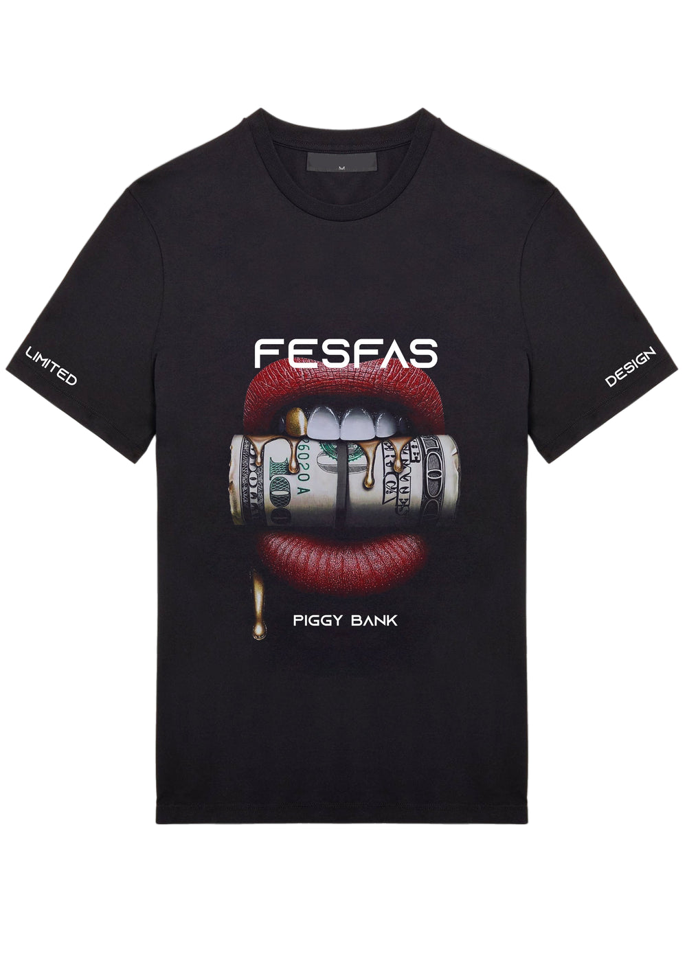 FesFas lips-print T-shirt