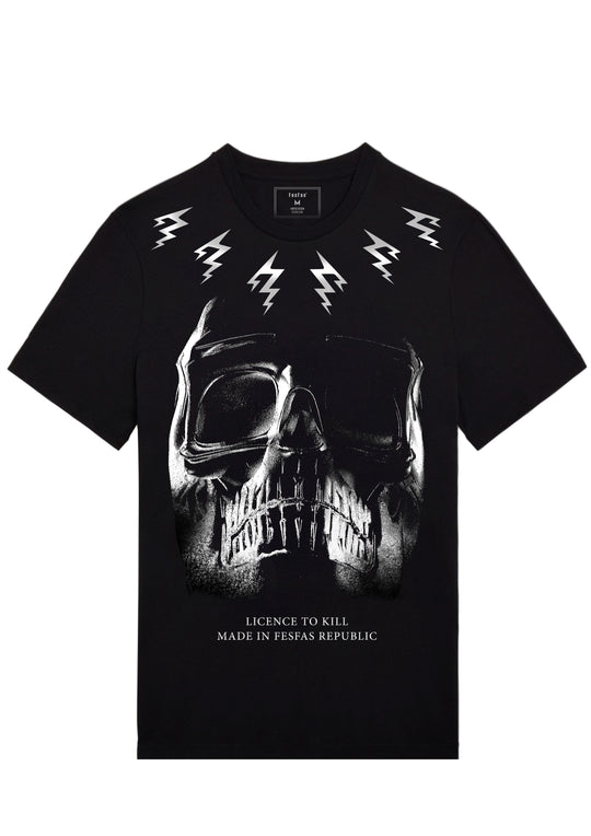 FesFas skull-print T-shirt | Black | Men