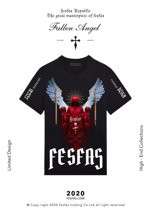 T-shirt FesFas - " FALLEN ANGEL V2 "