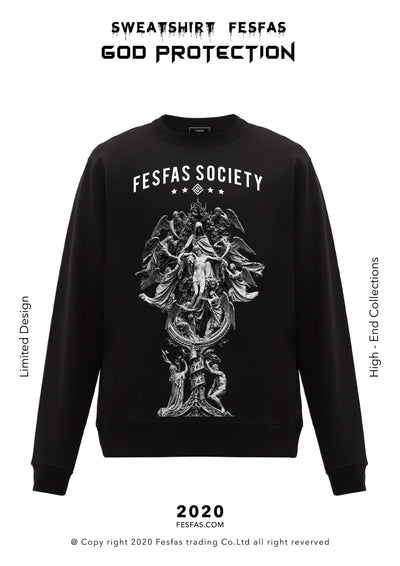 FESFAS SWEATSHIRT - GOD PROTECTION