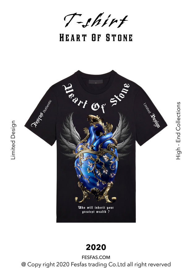 T-shirt FesFas - " HEART OF STONE "