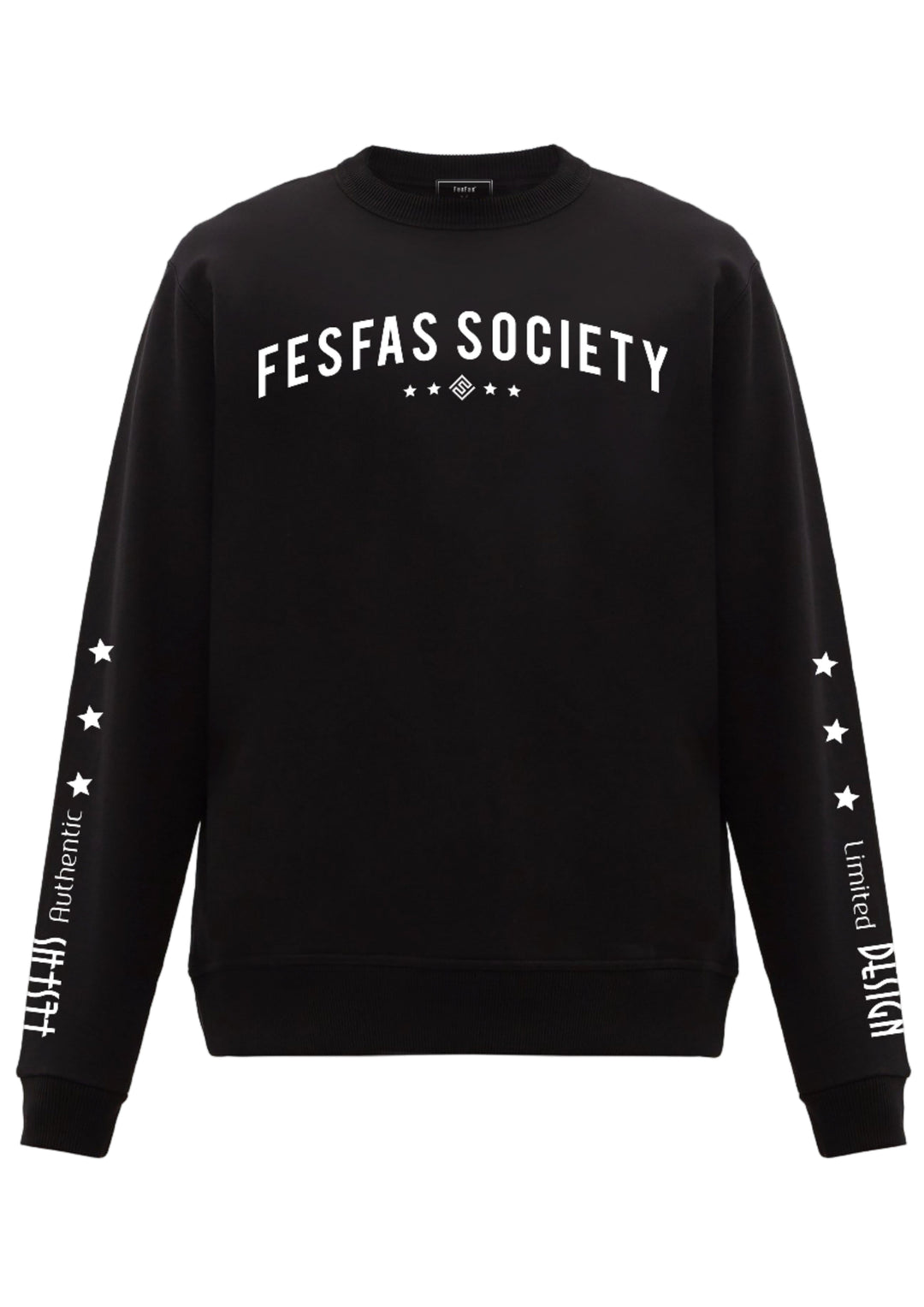FesFas Graphic-print Sweatshirt | Black | Men