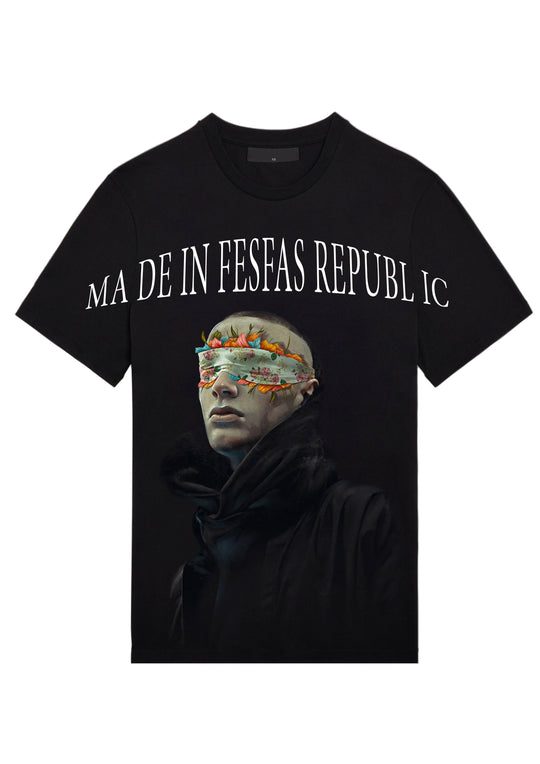 FesFas graphic-print T-shirt | Black | Men