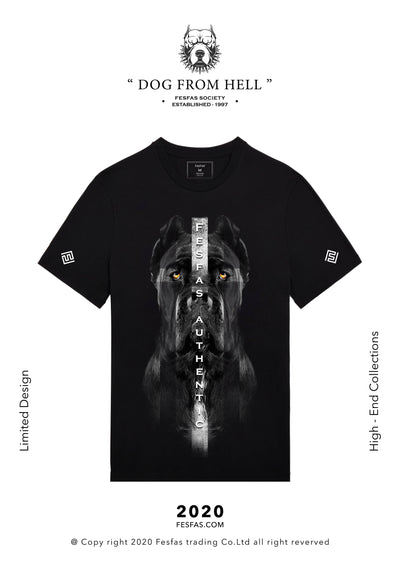 T-shirt FesFas - " DOG FROM HELL "