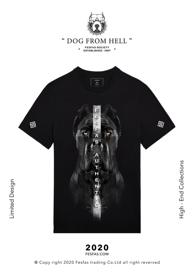 T-shirt FesFas - " DOG FROM HELL "