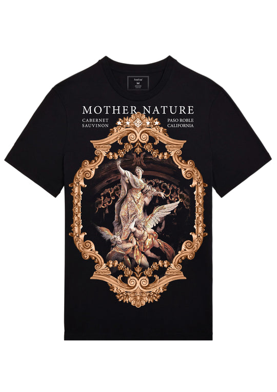 FesFas mother nature-print T-shirt | Black | Men