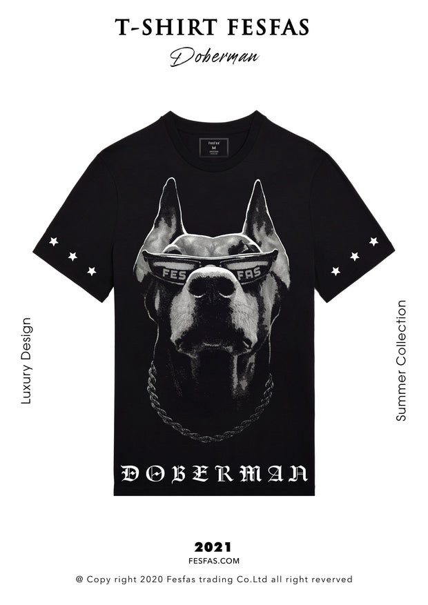 T-shirt FesFas - DOBERMAN