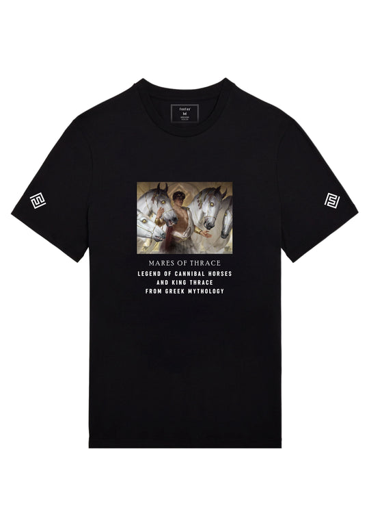 FesFas mares-print T-shirt | Black | Men