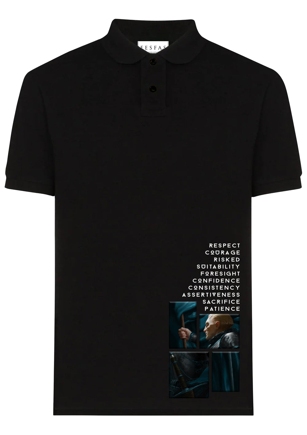 FesFas Pioneers-print Polo Shirt