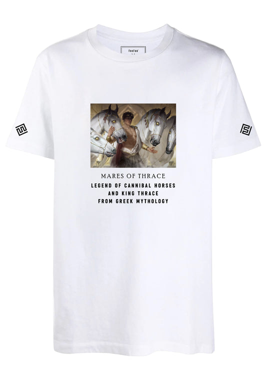 FesFas mares-print T-shirt | White | Men