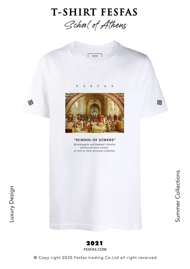 T-shirt FesFas - SCHOOL OF ATHENS