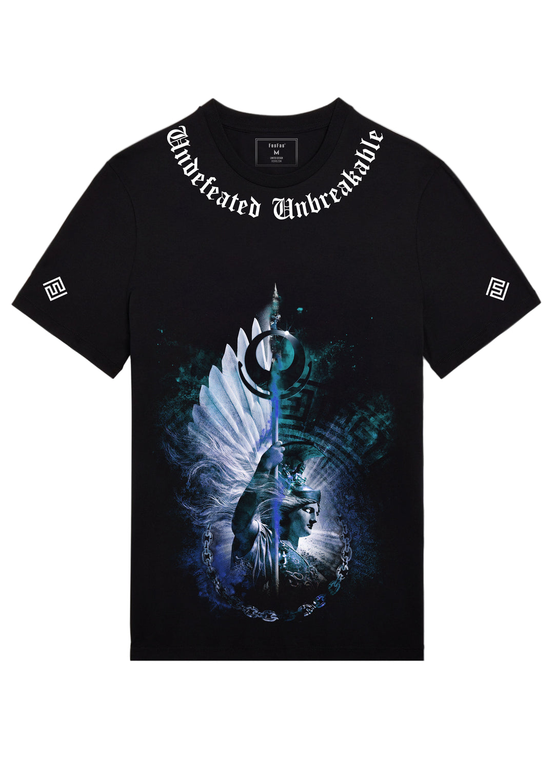FesFas angel-print T-shirt | Black | Men