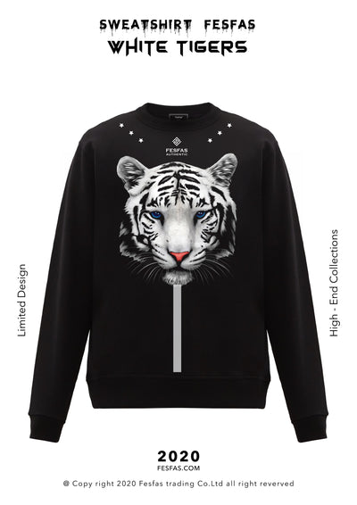 Sweatshirt FESFAS - WHITE TIGERS