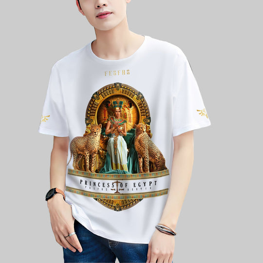 FesFas egypt queen-print T-shirt | White | Men