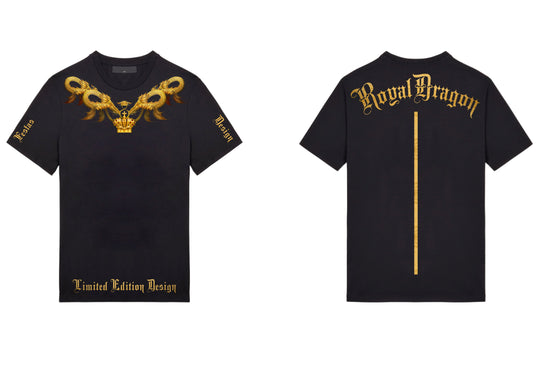 FesFas dragon-print T-shirt | Black | Men