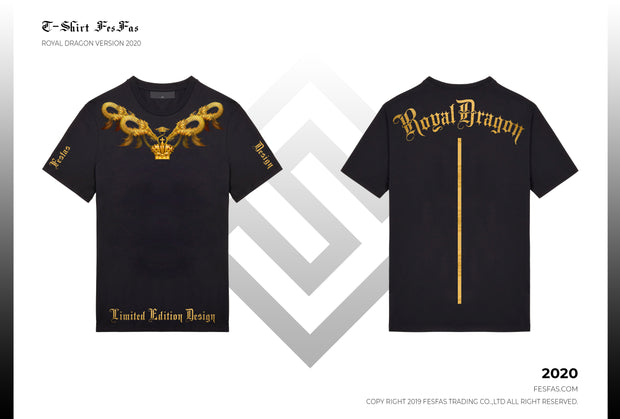 T-shirt FesFas - " Royal Dragon 2020 " limites 199 pcs