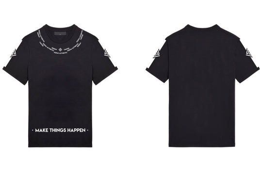 FesFas graphic-print T-shirt | Black | Men