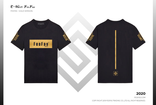 T-shirt FesFas - " Gold Version " Limites 500pcs