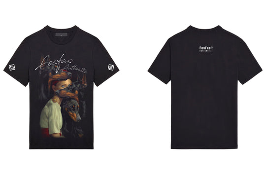 FesFas friendship-print T-shirt | Black | Men