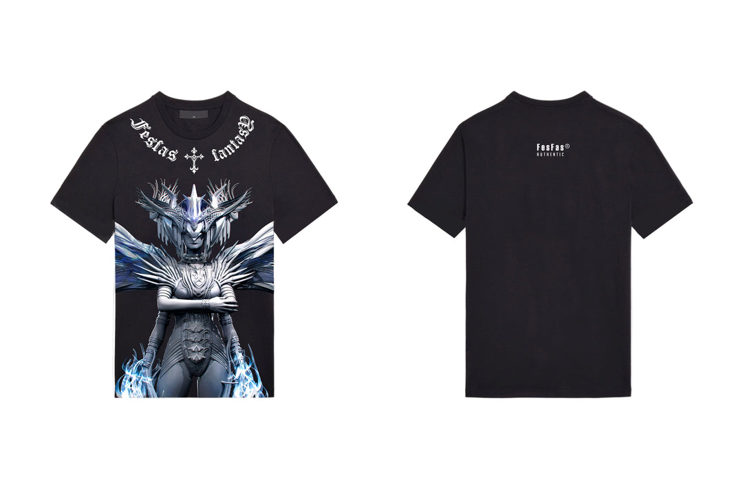 FesFas fantasy-print T-shirt | Black | Men